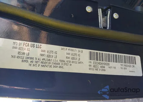 2019 Dodge Charger Sxt Rwd из США, поврежденный, VIN 2C3CDXBGXKH505289